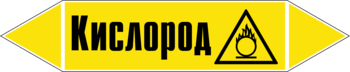 Маркировка трубопровода "кислород" (пленка, 252х52 мм) - Маркировка трубопроводов - Маркировки трубопроводов "ГАЗ" - Магазин охраны труда ohranatruda-shop.ru