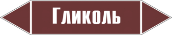 Маркировка трубопровода "гликоль" (пленка, 716х148 мм) - Маркировка трубопроводов - Маркировки трубопроводов "ЖИДКОСТЬ" - Магазин охраны труда ohranatruda-shop.ru